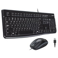 Logitech MK120 USB Keyboard & Mouse Set