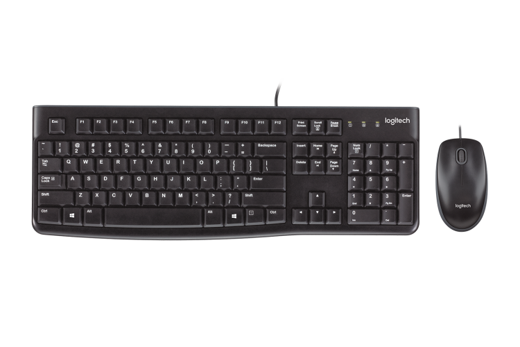 Logitech MK120 USB Keyboard & Mouse Set